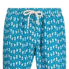 Плавки-шорты с графичным принтом