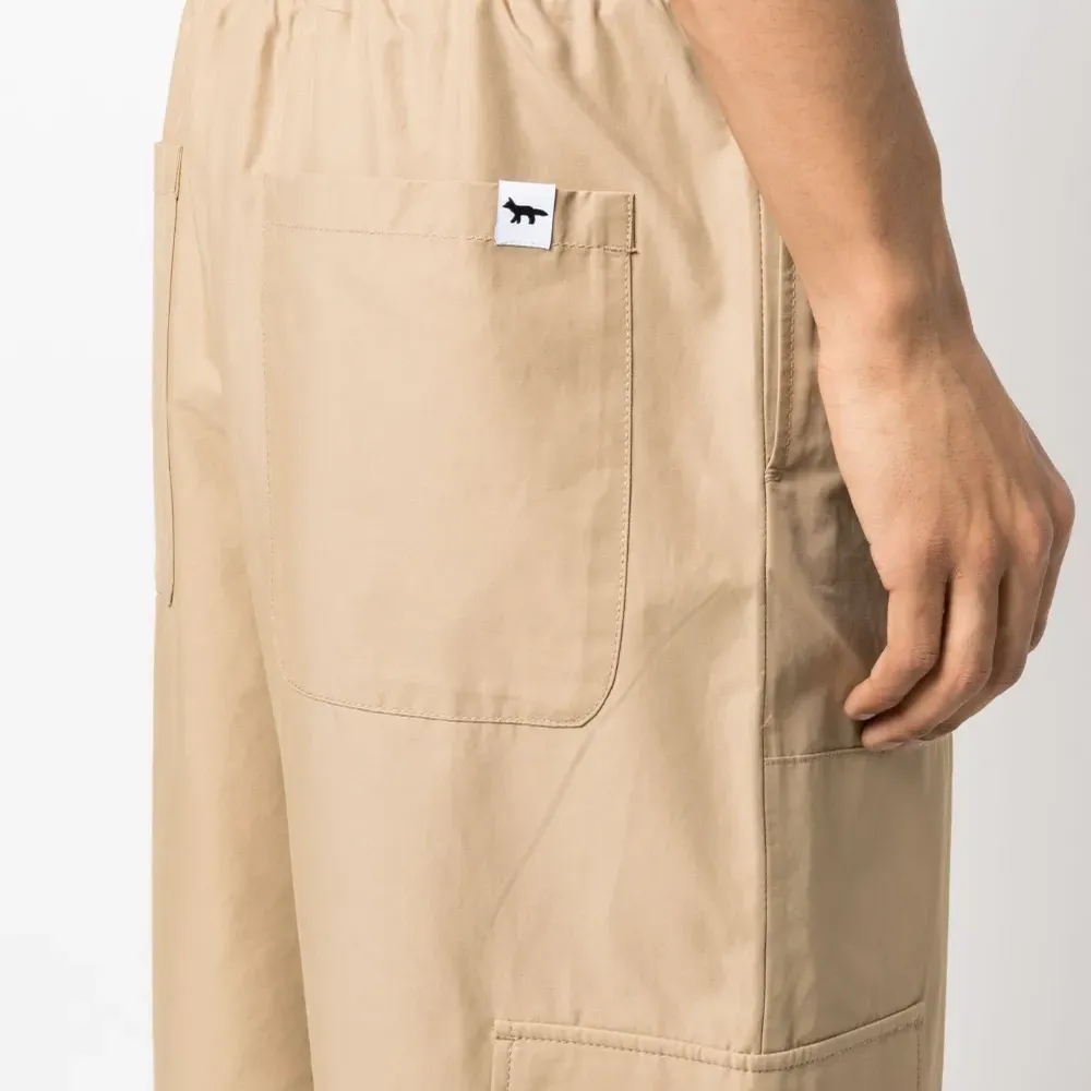 Брюки карго с эластичным поясом