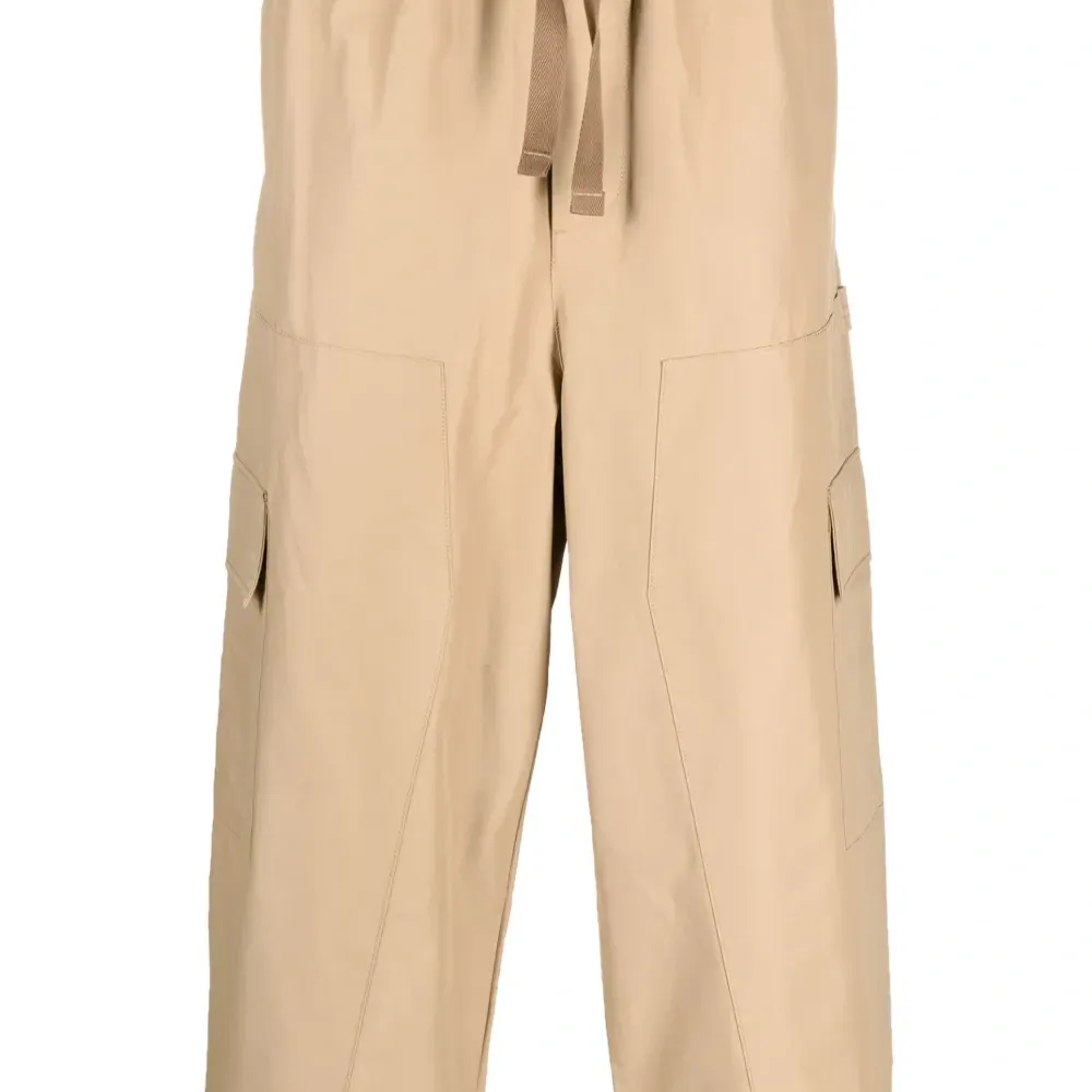 Брюки карго с эластичным поясом