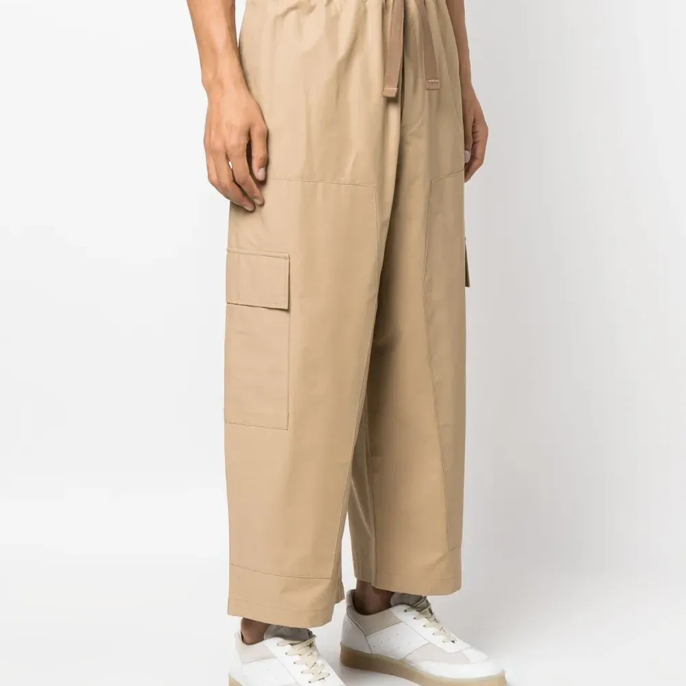 Брюки карго с эластичным поясом