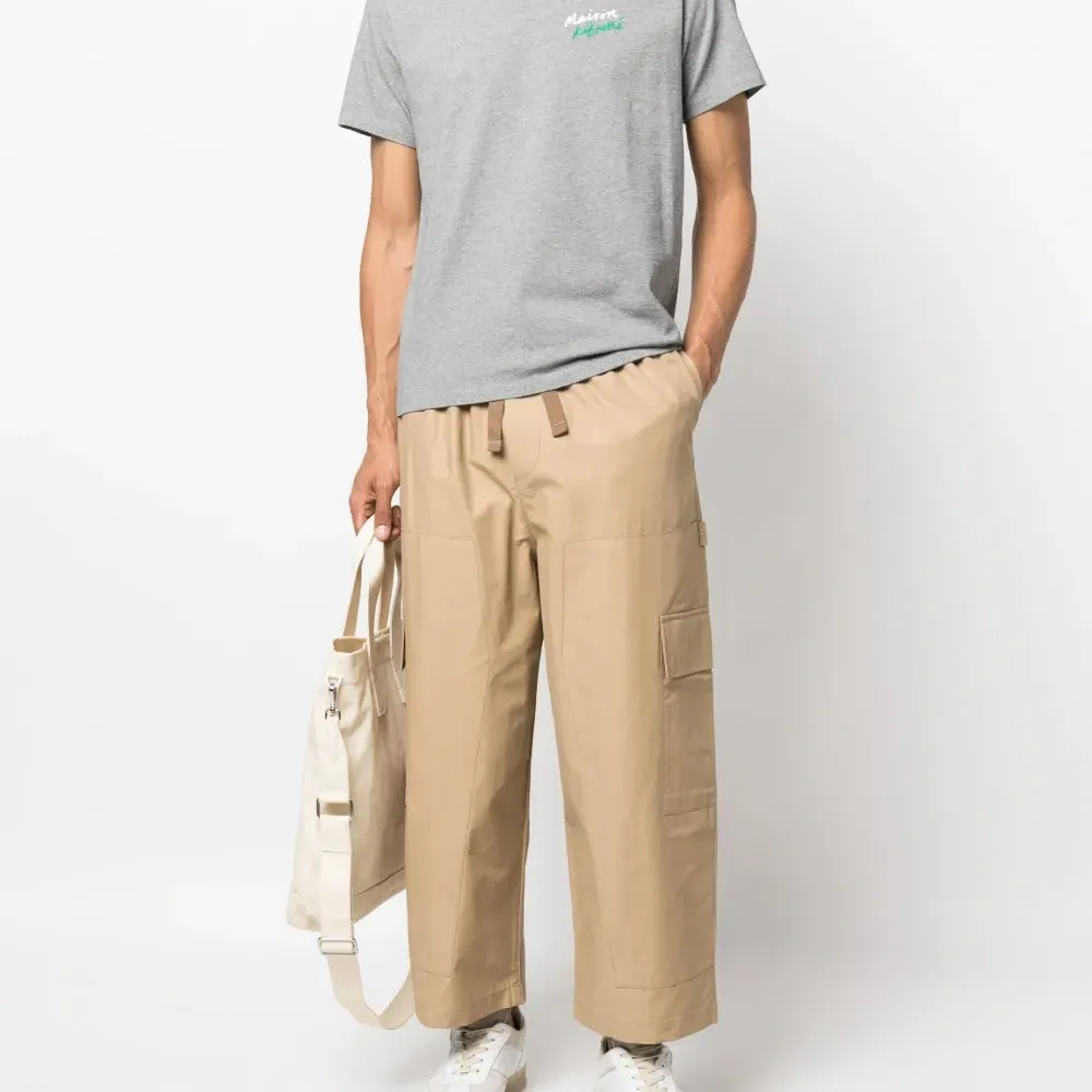 Брюки карго с эластичным поясом