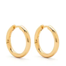 Серьги-кольца Tunnel среднего размера