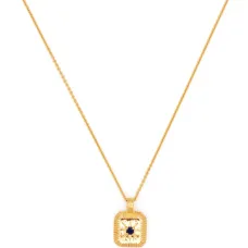 Колье September Birthstone Star с подвеской