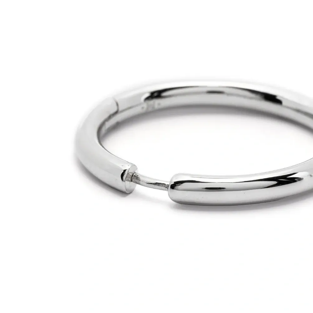 Крупные серьги-кольца Tunnel