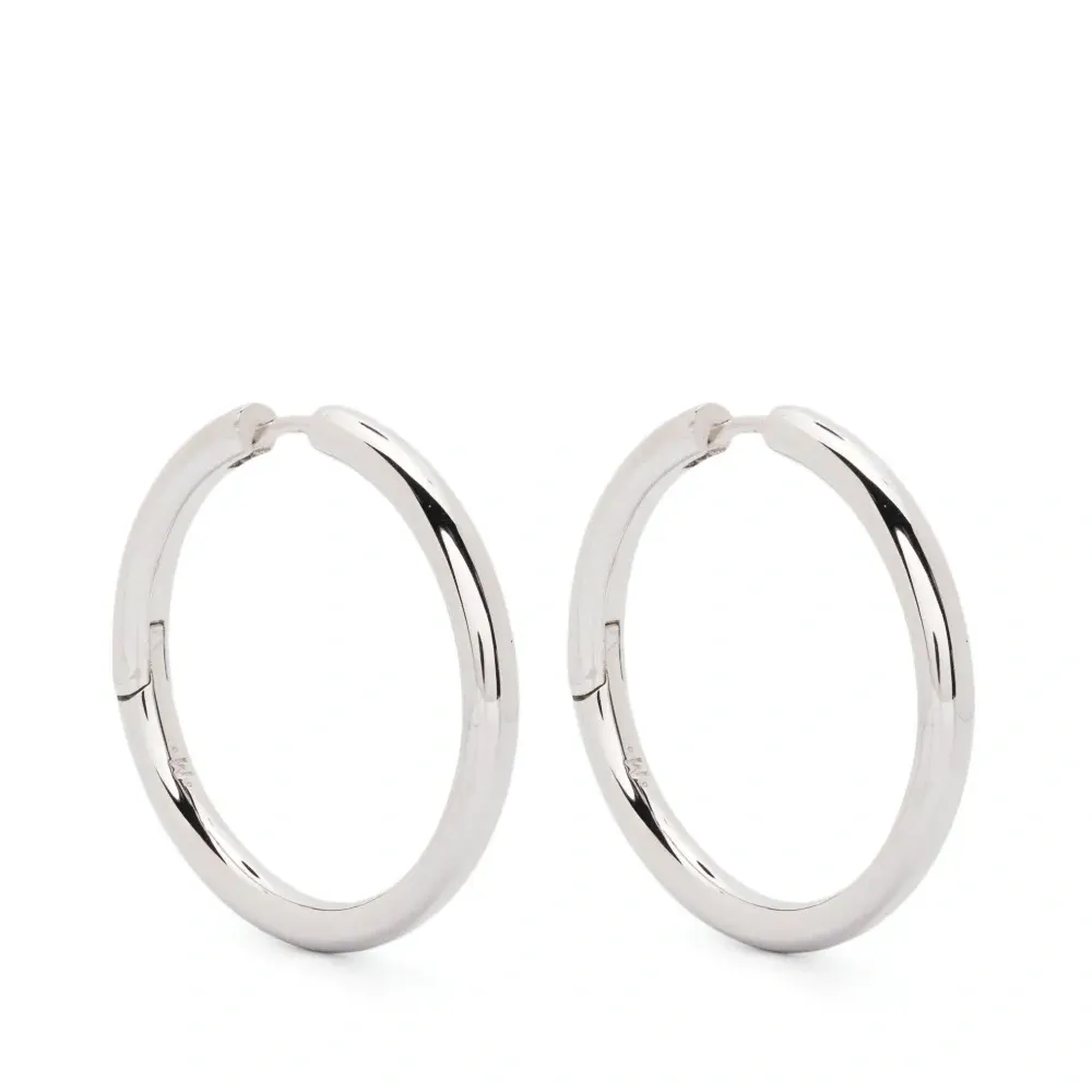 Крупные серьги-кольца Tunnel