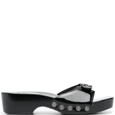 Лакированные мюли