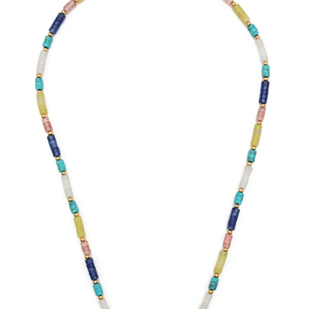 Колье с бусинами