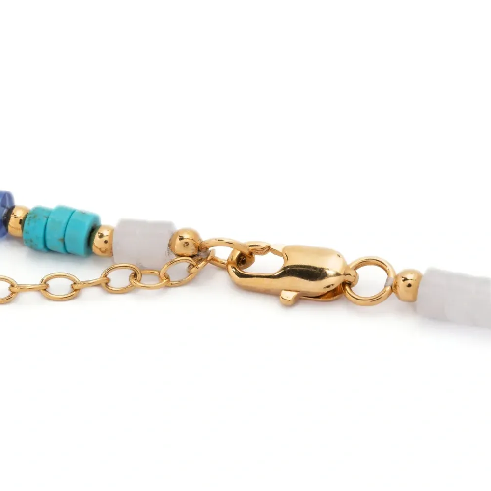 Колье с бусинами