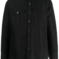 Рубашка из смеси хлопка и льна