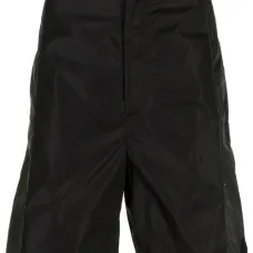 Шорты-бермуды в стиле колор-блок