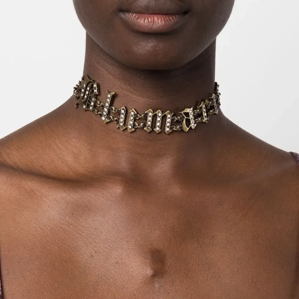 Колье с логотипом