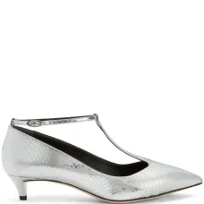 Босоножки Olivia 35 с эффектом металлик