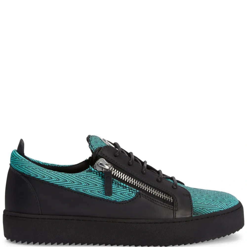 Frankie two-tone design sneakers