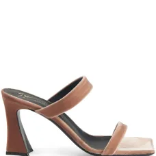 Бархатные босоножки Flaminia 85 Бархатные босоножки Flaminia 85