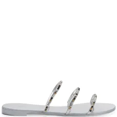 Сандалии Dark Colorful со стразами