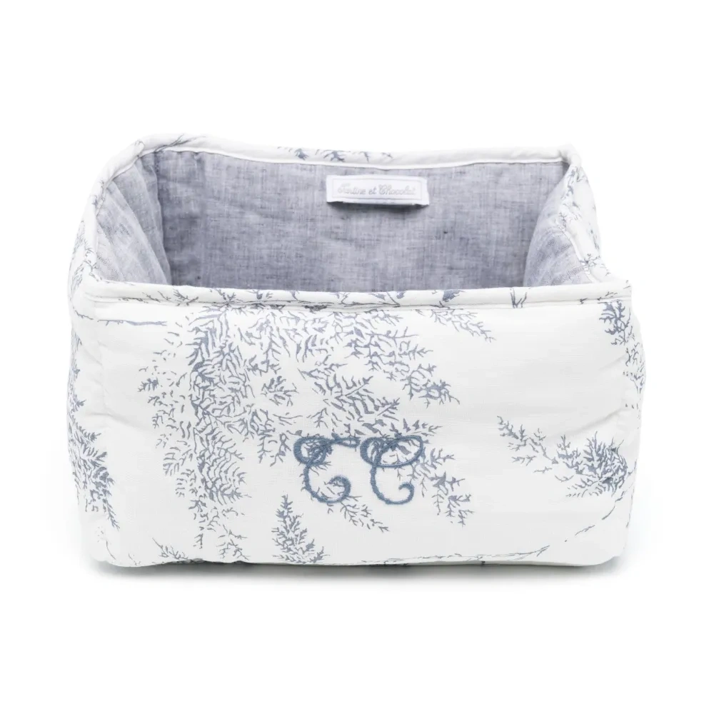 Корзина Foliage с цветочным принтом