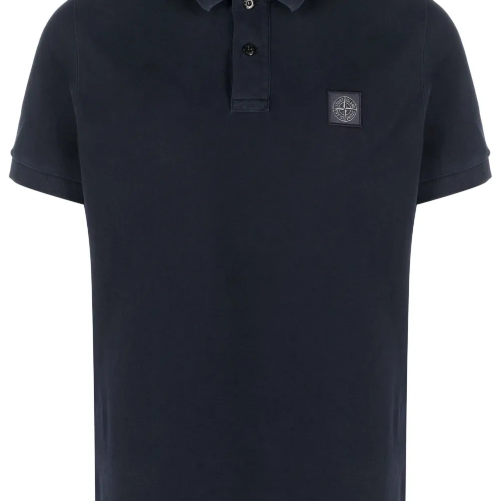 Рубашка поло с нашивкой-логотипом