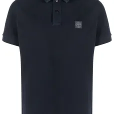 Рубашка поло с нашивкой-логотипом