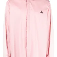 Рубашка с вышитым логотипом