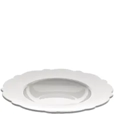 Набор из четырех глубоких тарелок с фестонами Набор из четырех глубоких тарелок с фестонами