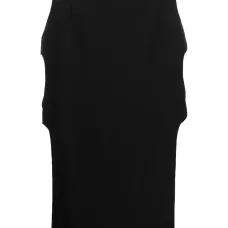 Юбка миди с вырезами