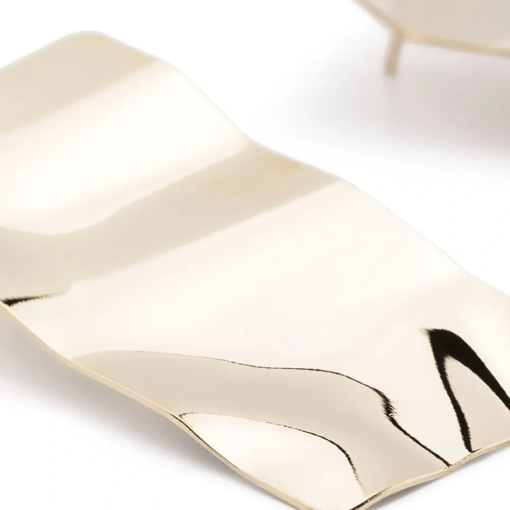 Серьги абстрактной формы