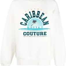 Толстовка из органического хлопка с графичным принтом Толстовка из органического хлопка с графичным принтом