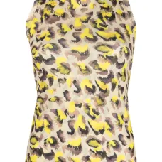 Топ Safea с леопардовым принтом