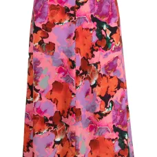 Юбка с графичным принтом