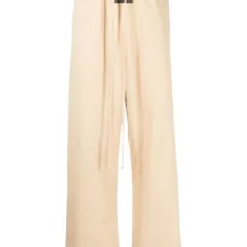 Прямые брюки с нашивкой-логотипом