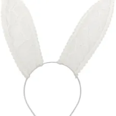 Ободок с кружевными ушками Ободок с кружевными ушками