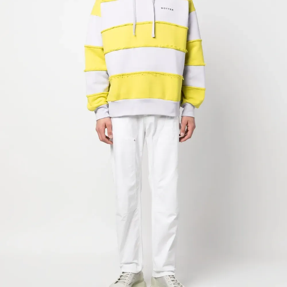 Полосатое худи с кулиской