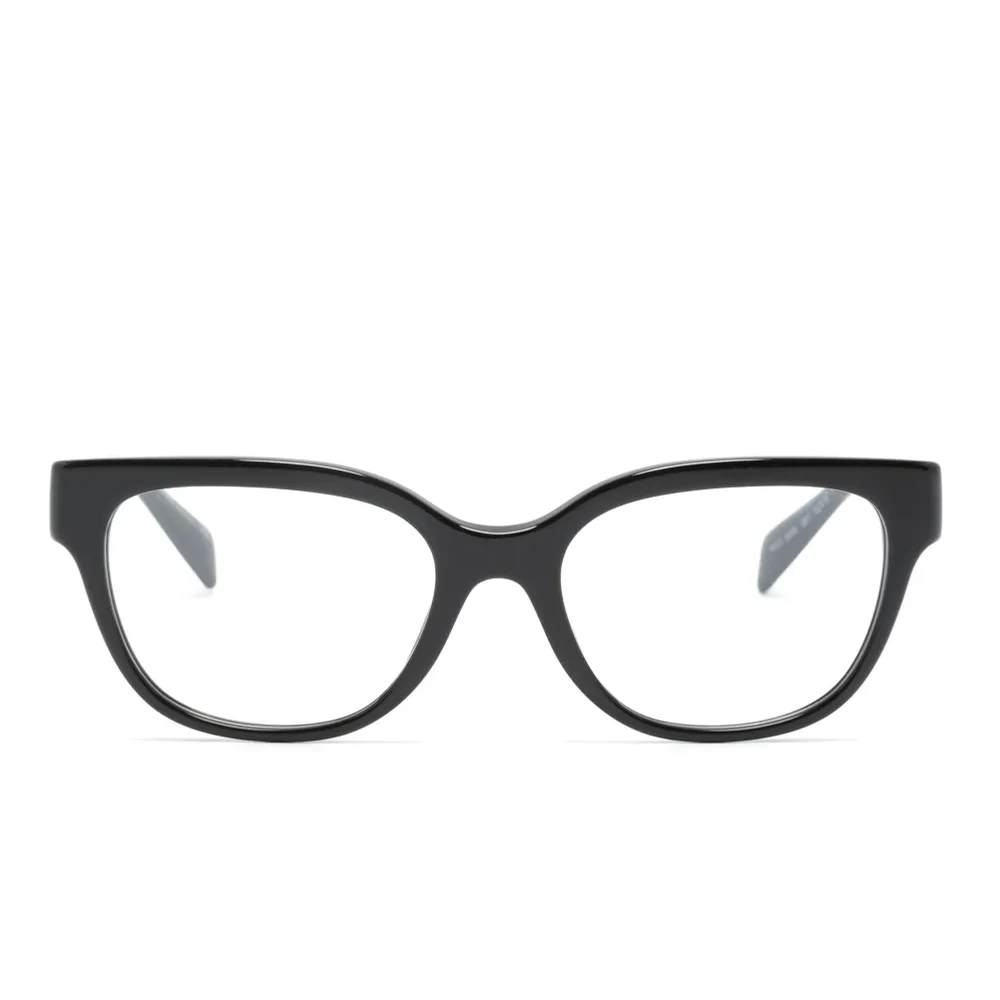 Очки в круглой оправе с декором Greca