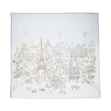 Одеяло с графичным принтом