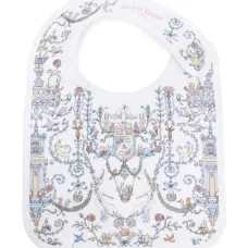 Нагрудник из органического хлопка с графичным принтом Нагрудник из органического хлопка с графичным принтом