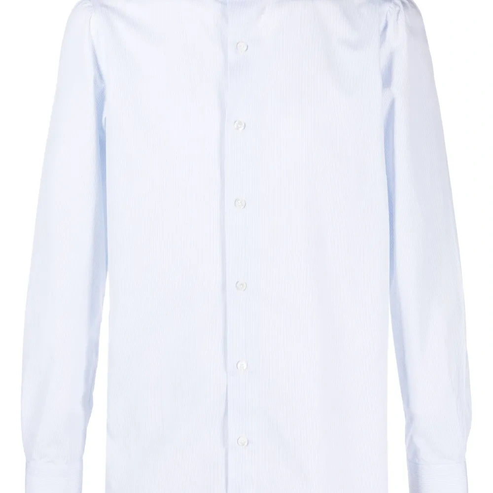 Рубашка с отложным воротником