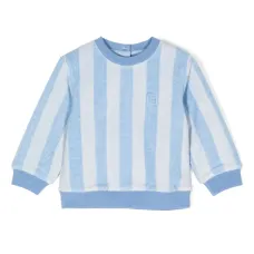 Полосатая толстовка с вышитым логотипом FF