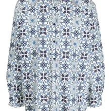 Рубашка Faïence с геометричным принтом