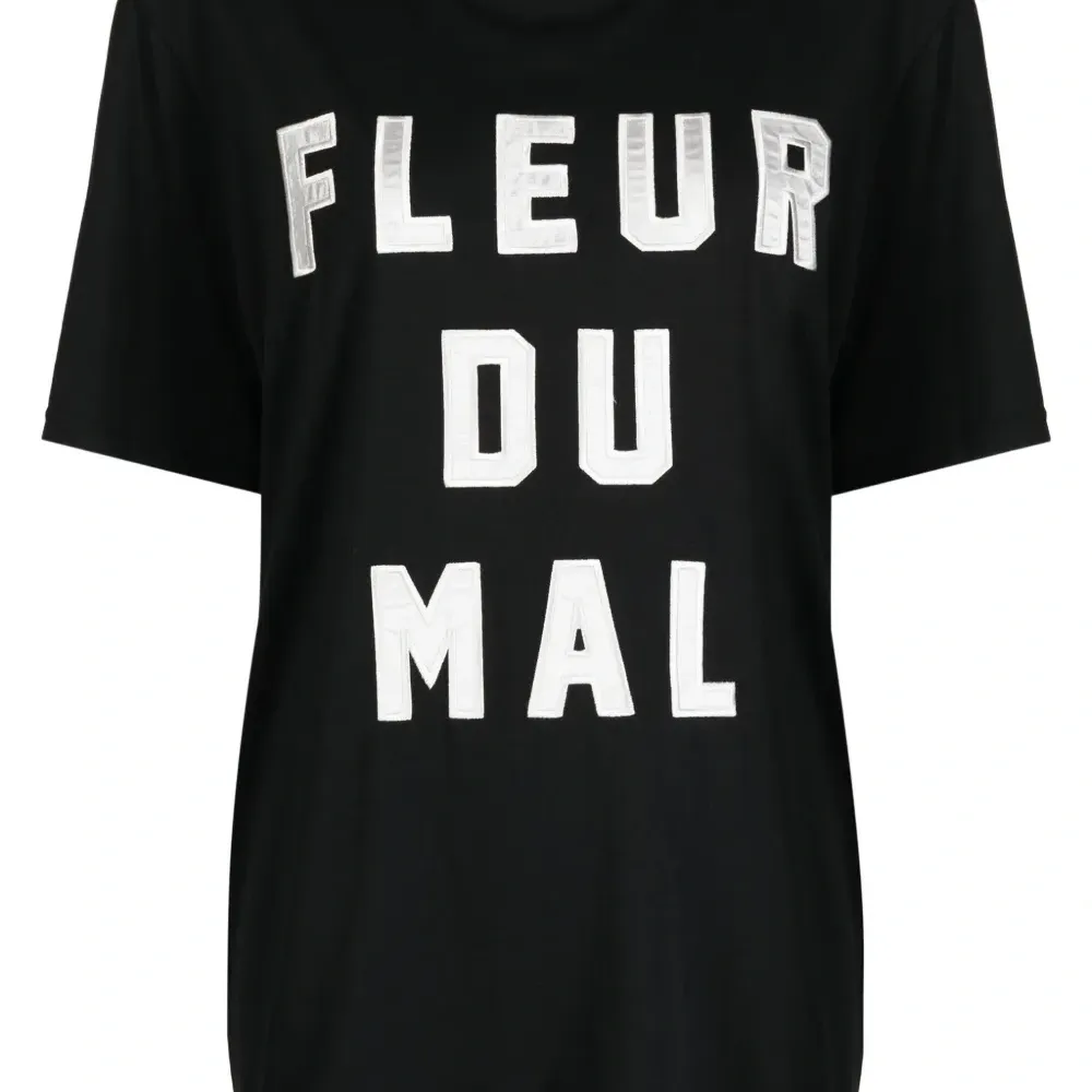 Футболка из джерси с вышитым логотипом