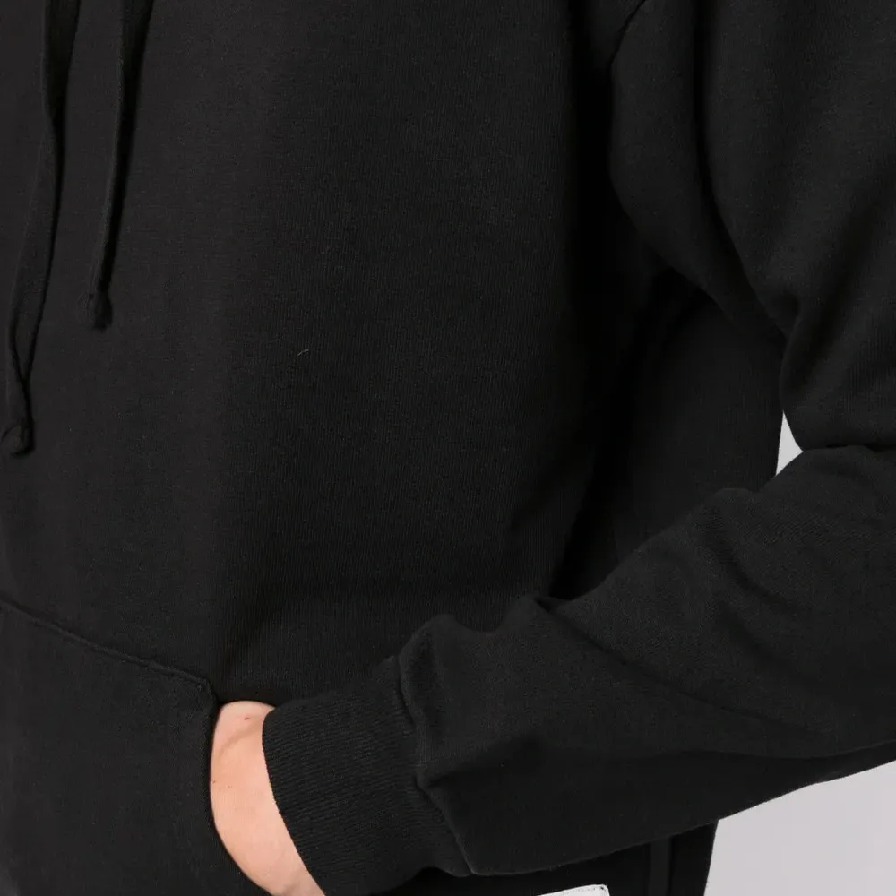 Худи с кулиской и нашивкой-логотипом