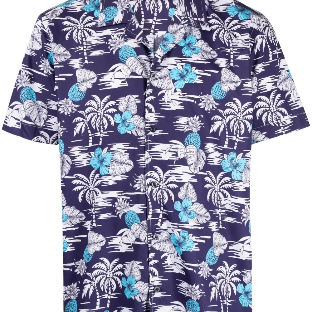 Рубашка с принтом