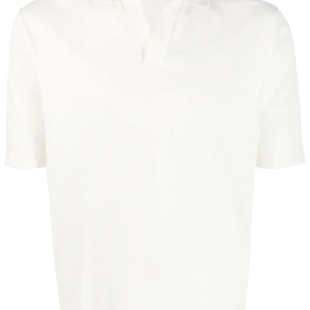 Рубашка поло с открытой планкой