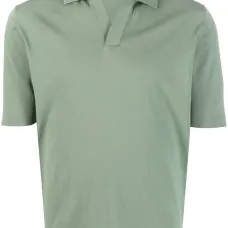 Рубашка поло с открытой планкой