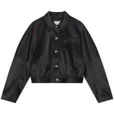 Бомбер с длинными рукавами