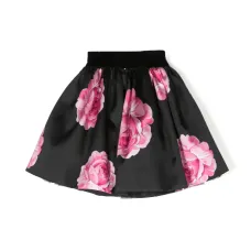 Юбка с цветочным принтом Юбка с цветочным принтом