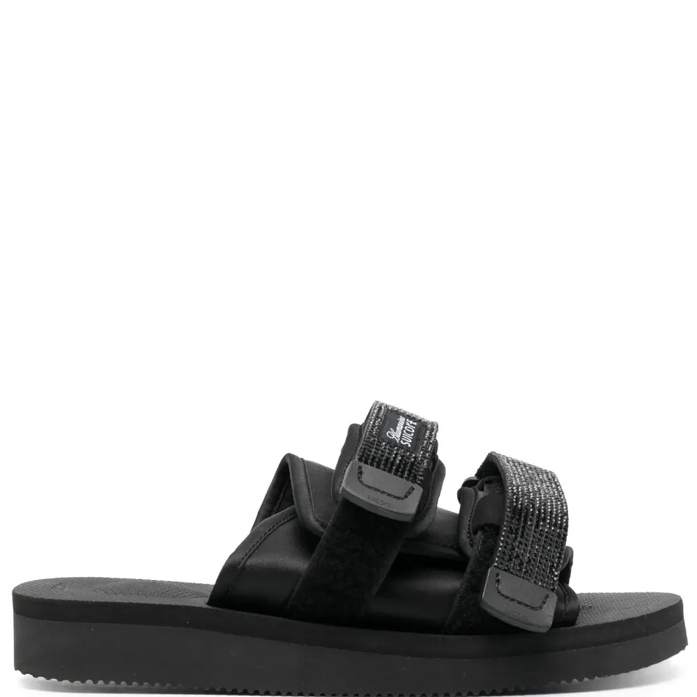 Шлепанцы на липучках с логотипом