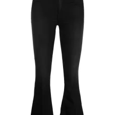 Расклешенные джинсы средней посадки