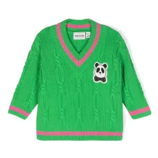 Джемпер фактурной вязки с нашивкой Джемпер фактурной вязки с нашивкой