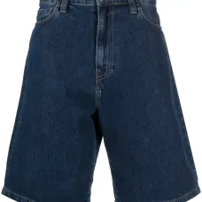 Джинсовые шорты с нашивкой-логотипом