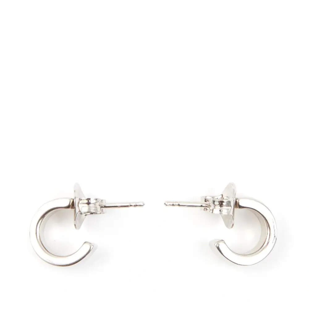 Серьги-кольца с гравировкой Numeric Серьги-кольца с гравировкой Numeric